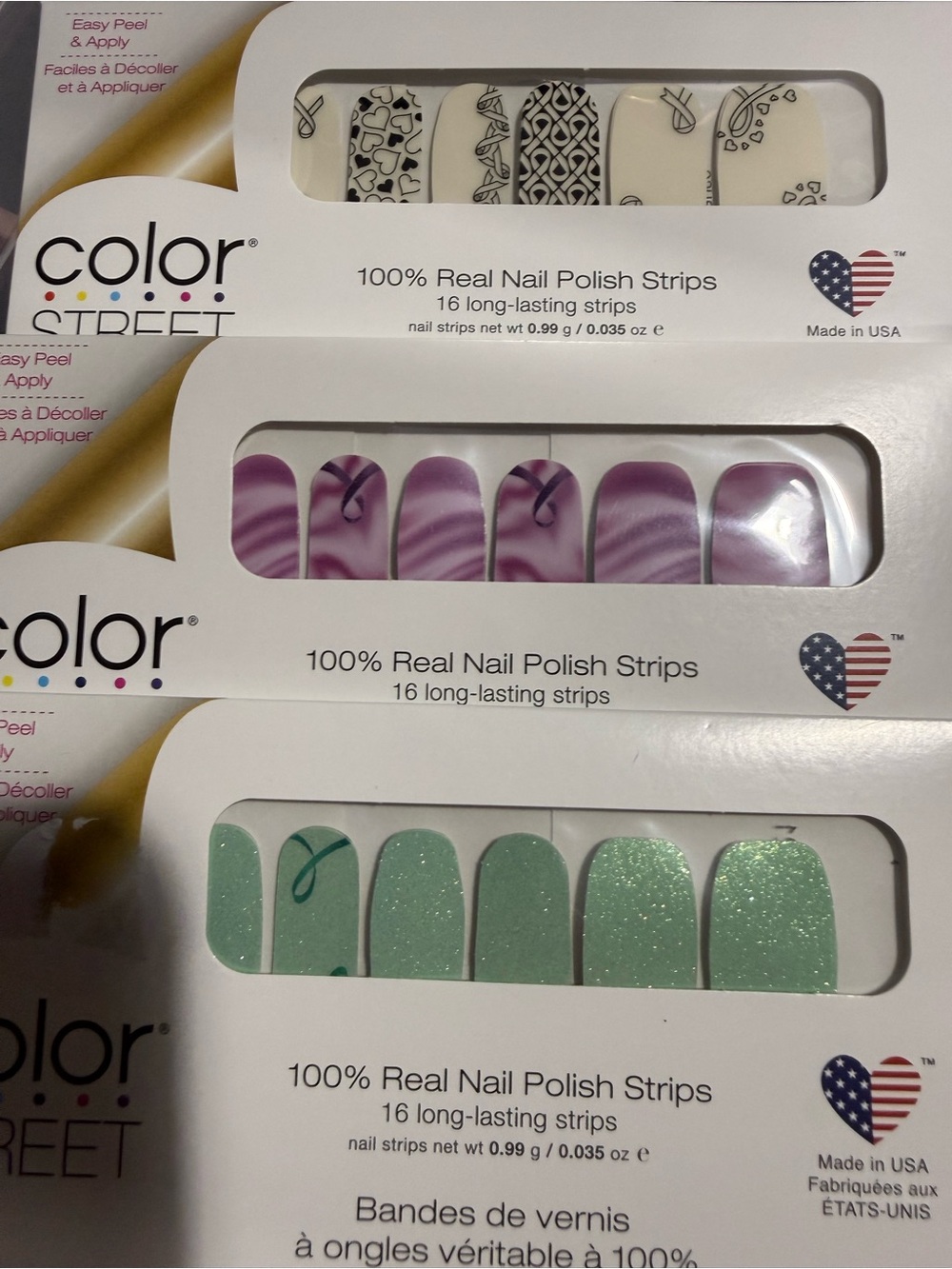 Color Street nail strip bundle